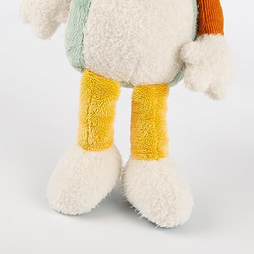 Sigikid- Orso Polare Di Peluche Patchwork, Colore Multicolore, 43235 - 6