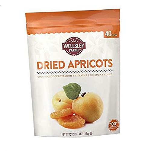 Gourmet Dried Apricots, 40 Oz.,, () .4. pack- 40 Ounce