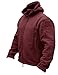 CRYSULLY Men's Military Tactical Combat Sport Warm Fleece Hooded Outdoor Adventure Jacket Coats