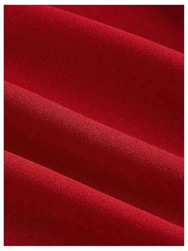 GORGLITTER Women's Corset Midi Dress Flower Applique Strapless Wedding Guest Cocktail Split Bodycon Floral Dresses4