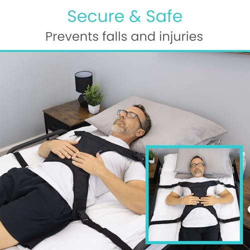 Vive Arnês de cadeira de rodas para adultos - Cinto de segurança para cadeira de rodas - Cinto de se