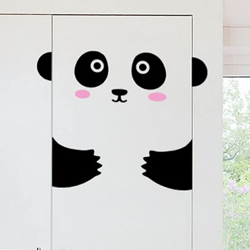 GADGETS WRAP Wall Decal Vinyl Sticker for Home Office Room Decoration Cute Animals Panda Kitten Door Sticker
