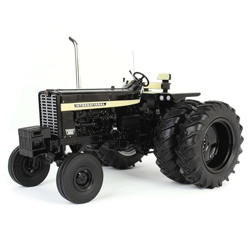 ERTL 1/16 IH Farmall 856 Tractor Black Chase Unit miniatura 1