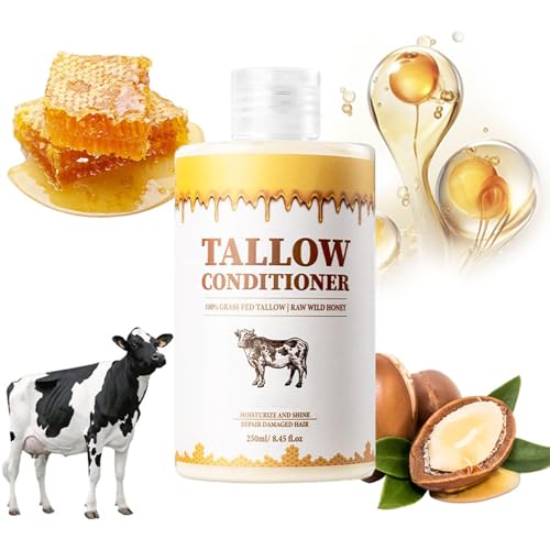 Set de champú y acondicionador de rayo de res, kit natural de cuidado del cabello de, control de aceite suave fortalecer el cabello (B)