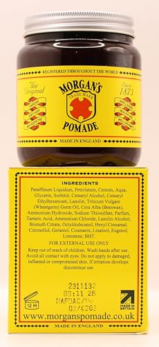 Morgan’s Mens Hair Dye Pomade - The Original ! (200 Grams) by Q7S