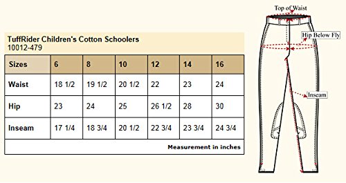 Tuffrider Kid's Cotton Schoolers, Deep Purple, 10 #TOP7
