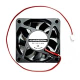 DAKKZA Cooling 60mm Case PC Fan for 60mm x 60mm x 15mm DC 12V 0.2A 6015 Brushless 2-Pin XH2.54 4000RPM