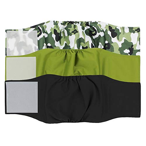 Hi Sprout Male Dog Diaper Reusable Washable Durable Absorbent Cloth Doggie Diapers Pants L1