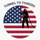 LAD Studio Tunnel to Towers Foundation Sticker Bumper Sticker Vinyl Decal 5""