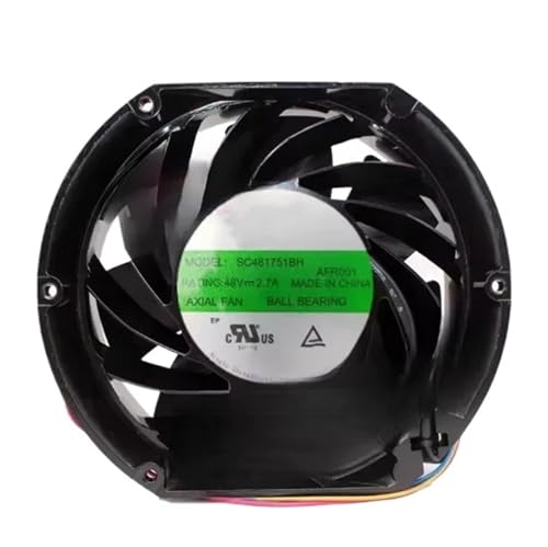 Ventilateur SC481751BH 48V pour refroidissement d'armoire technique 17cm