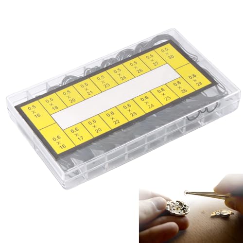 TWZKXC - TWZKXC 180 Pcs O Ring Watch Gasket, Rubber Seal O Ring Watch Gasket Set 18 Types Rubber Sealing Watch Back Cover for Watch Repair Waterproof Seal Gasket Repair Tool Watch Seal Gaskets