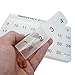31 compartments, 1 per Day, 4 Week Monthly Pill Organizer by Promed. Includes Tray and 8 Removable compartments. (White)