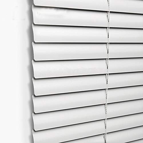 Taiyuhomes Aluminum Venetian Blinds Window Blinds for Kitchen, Office, Bathroom, Bedroom, Living Room (Black,50x130)