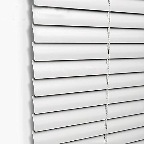 Taiyuhomes Aluminum Venetian Blinds Window Blinds for Kitchen, Office, Bathroom, Bedroom, Living Room (White,100x130) Cover