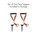 EZ Leaf Hauler - EZ Tarp Tugger - All In One Comfort Grip, Carabineer & Stake – Quick Attach Carabineer Hooks To All Standard Tarps – Stakes Securely In Ground In Windy Conditions - Set of 2