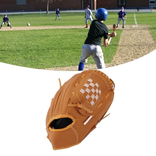 Bewinner de Baseball Design en Cuir PU Ergonomique (Brown) – vue 2