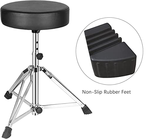 image for TUOREN 3/Pack Drum kit Rubber Feet Rack Stand Rubber Feet Drum Leg Pro