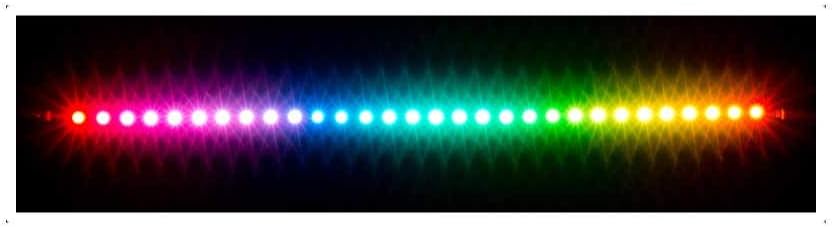 Aquacomputer RGBpx LED-Strip 27.3cm Length - 5mm Width - 30 LEDs (53270)