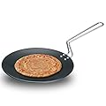 Futura Hard Anodised Concave Tava Griddle, 10-Inch, 4.88…