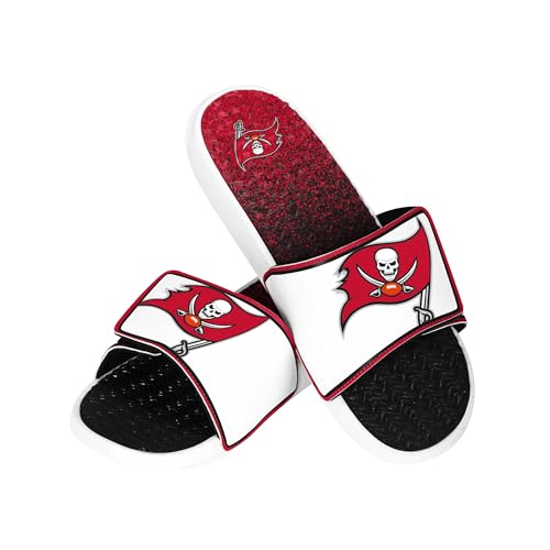 Image of FOCO mens Nfl Primary Team Logo Gradient Gel Slide Sandals
