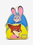 Loungefly Disney Zootopia Nick & Judy Stacked Mini Backpack — BoxLunch Exclusive MULTI NONE