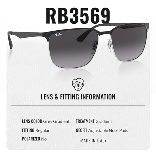Ray-Ban RB3569 Square Shaped Sunglasses for Men & Women with Official RAYBAN Eyewear Kit4