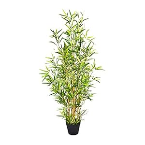 Albero di bambù artificiale da 1,2 m in vaso
