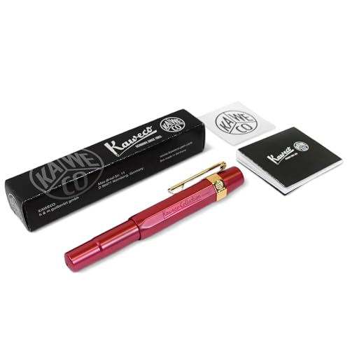 Stylo-plume Kaweco Collection avec clip octogonal doré cadeau