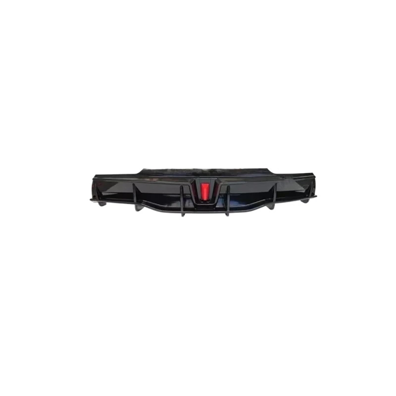 Difusor de labio con acabado negro mate premium para el parachoques de Tesla Model Y 7