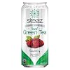 Steaz Organic Lightly Sweetened Iced Green Tea, Peach, 16 OZ (Pack of 12)