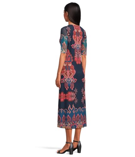 Johnny Was Women's Maya Mesh Midi Dress3