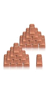 純銅 1ポンド(454g) インゴットバー　一本　USA製 Amazon.co.jp: 1ポンド （約454g） 純銅インゴット バー 1本 純度.999