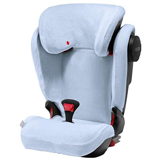BRITAX RÖMER sommaröverdrag till KIDFIX Z-LINE/KIDFIX III bilbarnstol, lätt och bekväm, blå