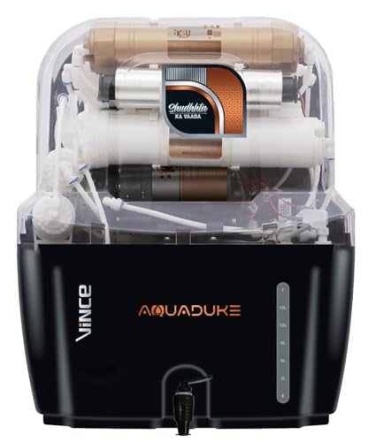 Copper RO Water Purifier with RO, UV, UF, TDS Adjuster 12L| Suitable for all type water supply