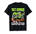 First Grade Level Completed Last Day of School Video Game T-Shirt