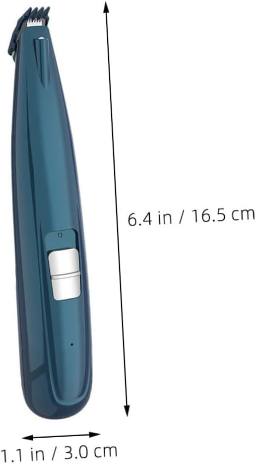 Electric Pet Paw Trimmer with Safe Narrow Head Cat Dog Clipper Grooming Tool Removable for Uniform Shaving Quiet Rechargeable Clipper for Areas and Delicate Paw Care