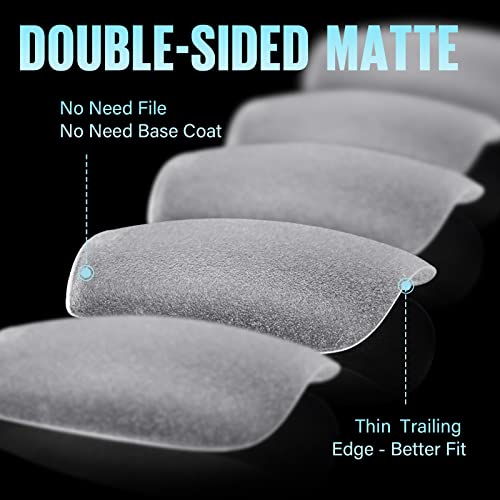 TOMICCA Short Square Nail Tips - Image 2