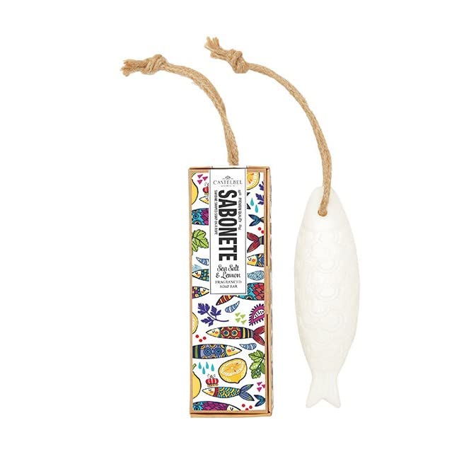 CastelbelSardine soap-on-a-rope, Remove the smell of food ingredients, Provide Moisture, Remove of impurities