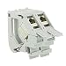 Produktbild AIXONTEC 2x Hutschienen DIN Schiene DIN Rail Keystone Adapter Modul Gehäuse Grau mit 2x Cat.6A Buchsenmodul geschirmt Jack 10000 1000 Mbit 500MhZ - IP20  toolless - mit deutscher Montageanleitung