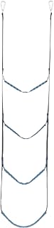 LOVIVER Portable Inflatable Boat Rib Boarding Ladder with Hooks Swim Rope Ladder Webbing Strap for Canoeing, Wakeboard, Kayak, Motorboat, Kayaking, 126cmx40cm
