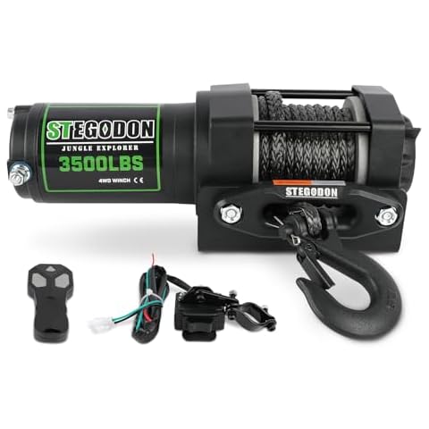 STEGODON 3500 lb. Electric Winch Cover