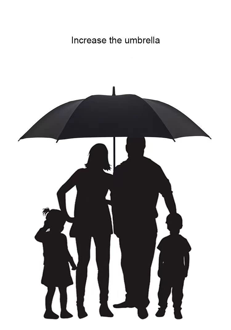 41Go5V-nY1L._SL1073_ STAR WORK Double Canopy Travel Business Waterproof Umbrella with Cover/Ergonomic Non-Slip Handle/Windproof Umbrellas Automatic Open/Large Rain Umbrellas Chaata Vented Stick