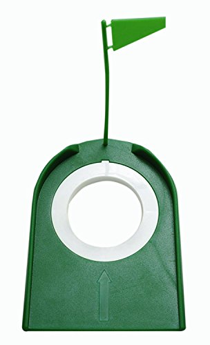 JP Lann Golf Unisex Verde práctica Pelotas de Golf con Agujero Ajustable Cover
