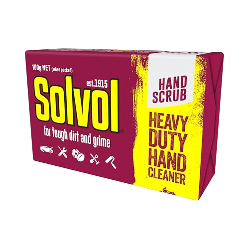 Solvol Heavy Duty Hand Cleaner Soap Bar 100 g