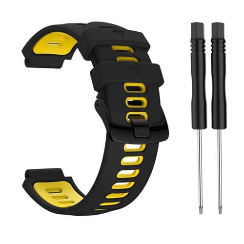 Bracelet Forerunner 735xt en acier durable et silicone ajusté