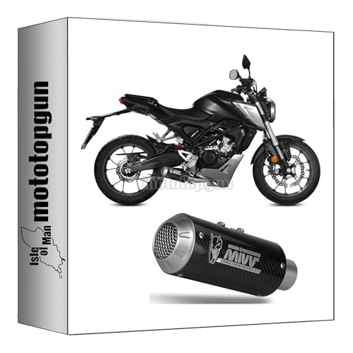 Mivv ligne racing MK3 carbone : gagnez en puissance sur votre CB 125 R