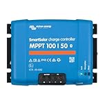 Victron Energy SmartSolar MPPT Solar Charge Controller (Bluetooth) - MPPT Charge Controller for Solar Panels - 100V 50 amp 12/24-Volt