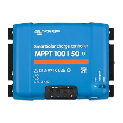 Victron Energy SmartSolar MPPT Solar Charge Controller 100V, 50A, 12/24V