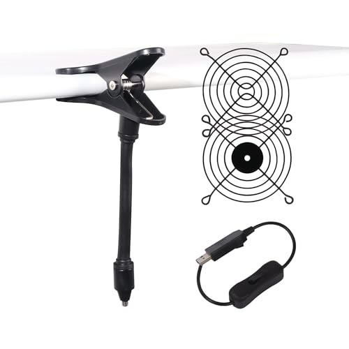 Kit de grille de refroidissement 92mm USB Boost 5V 12V pour ventilateur PC