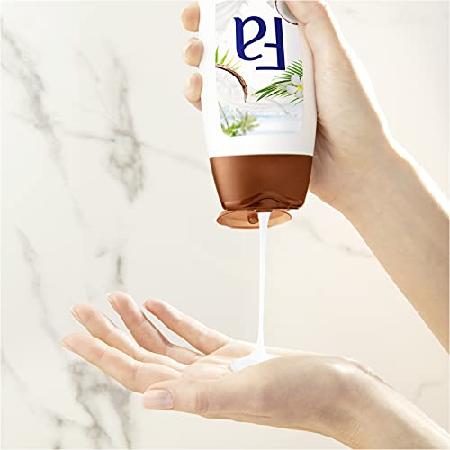 Fa Duschgel für Damen mit Kokosnussmilch, 250 ml (Packung mit 4)